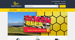 Desktop Screenshot of bee-equipment.co.uk