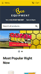 Mobile Screenshot of bee-equipment.co.uk